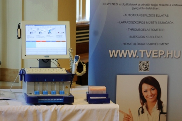 Gottsegen György Országos Kardiológiai Intézet - ROTEM készülék kihelyezése